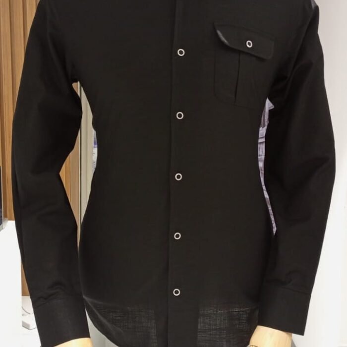 Classic Black Kurta Shirt